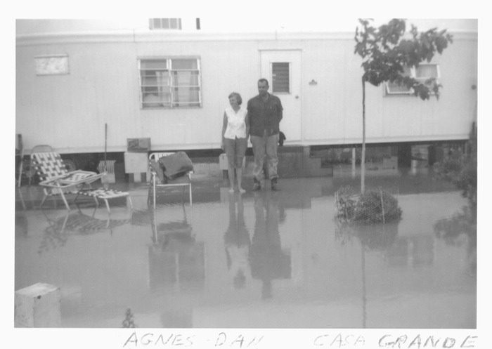 Agnes and Dan Casa Grande flood