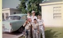 Dad and the four boys Sep '60