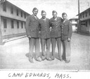Dad with buds at Camp Edwards