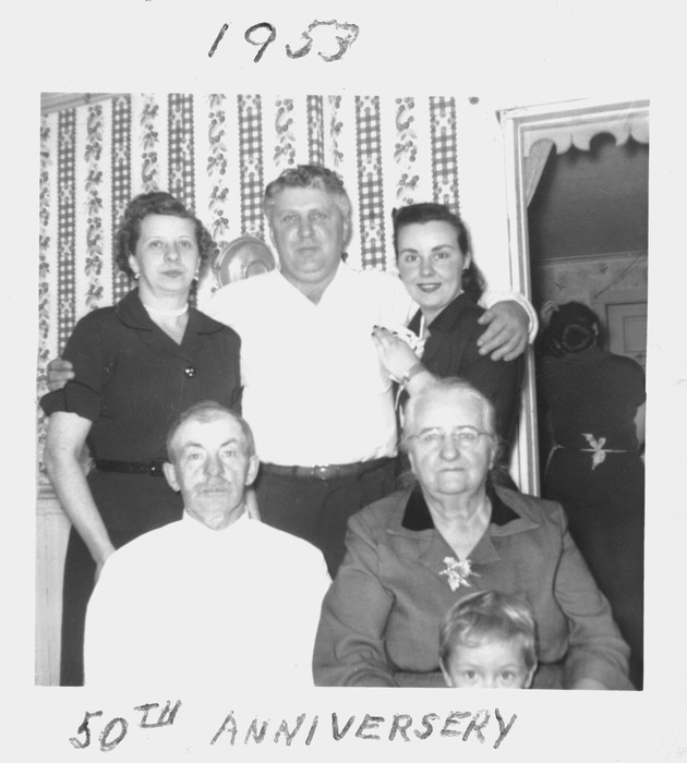 Grandpa and Grandma Ezarik's 50th anniversary