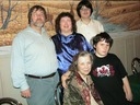 Mark, Janet, Andrew, Conor, and Mom