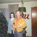 Mom and Dad before party