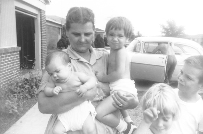 Mum, Eileen, Elena, Elisa and David