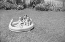 Trio in pool