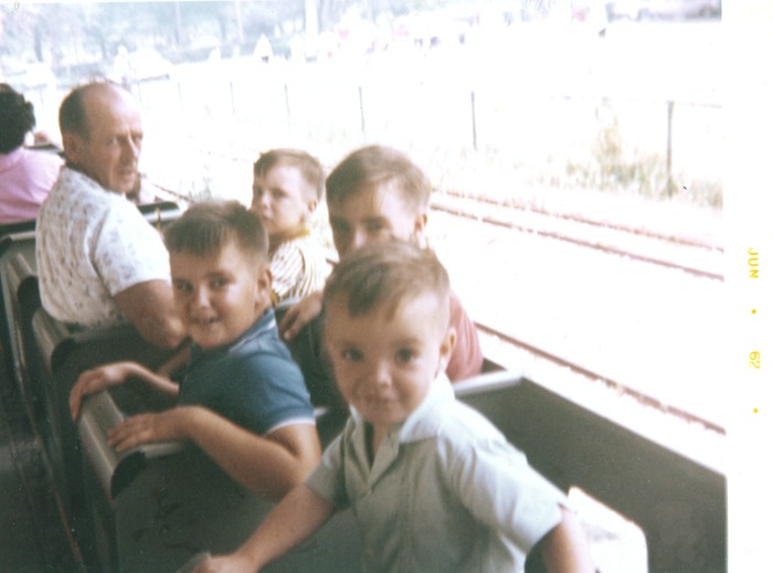 Us guys on the train